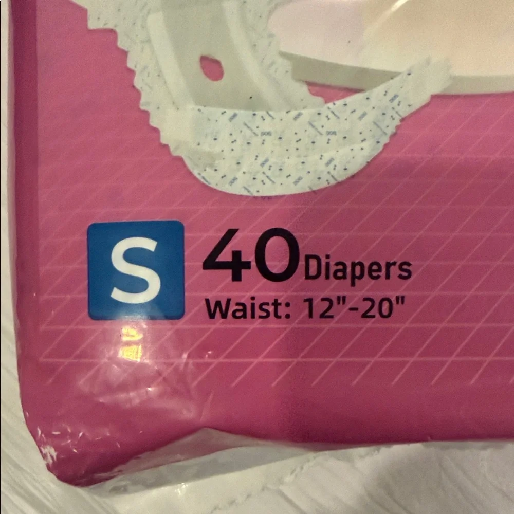NWT Honeycare All-Absorb Disposable Dog Diapers-40 Count-Small (12”-20” waist)